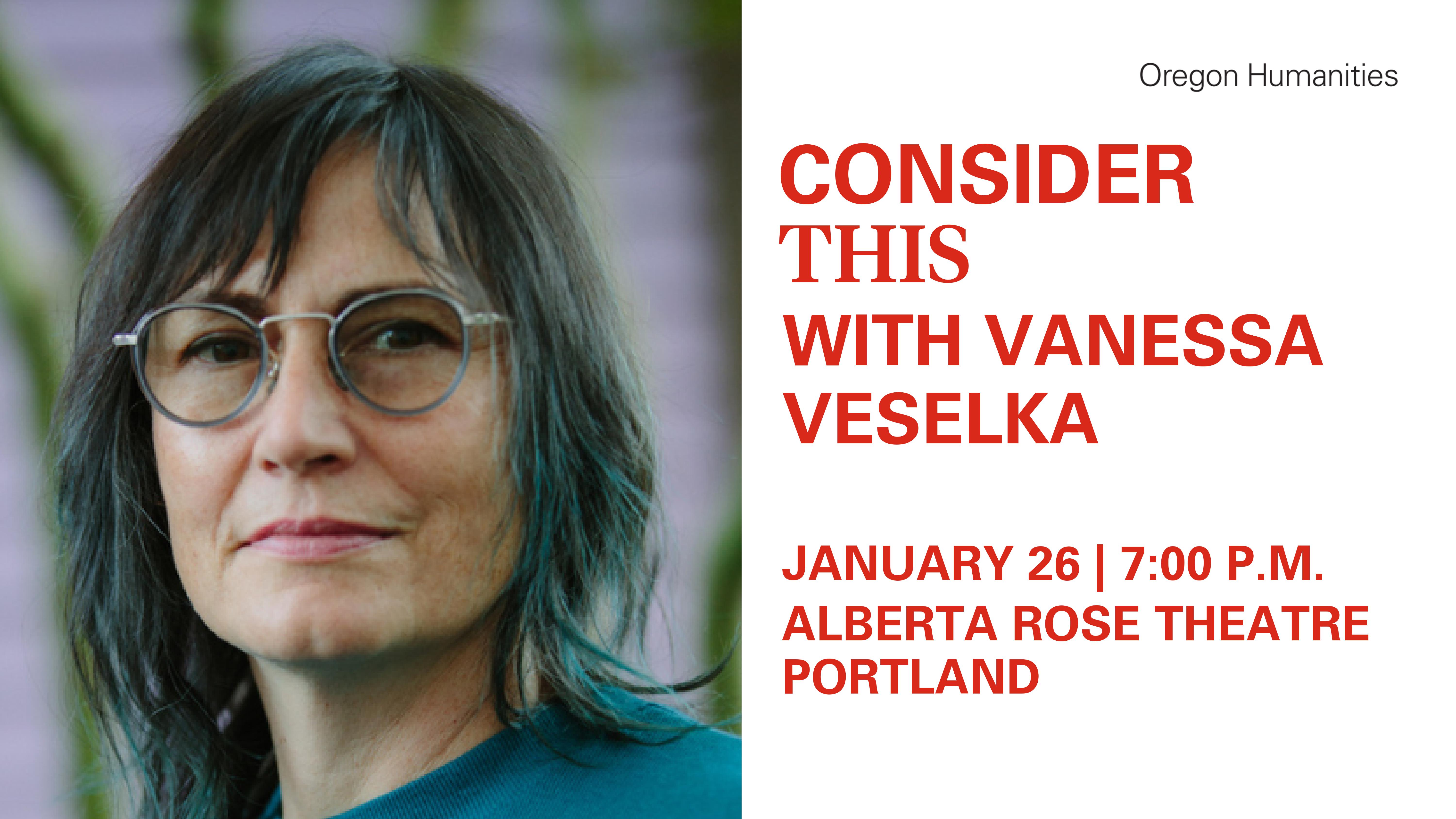 Photo of Consider This: Class, Labor, and Power with Vanessa Veselka